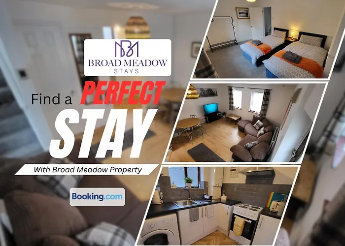 Last-Minute Offers L 3-Bed House By Broad Meadow Stays L Short Lets L Family, Business, Students L Lincoln L Parking