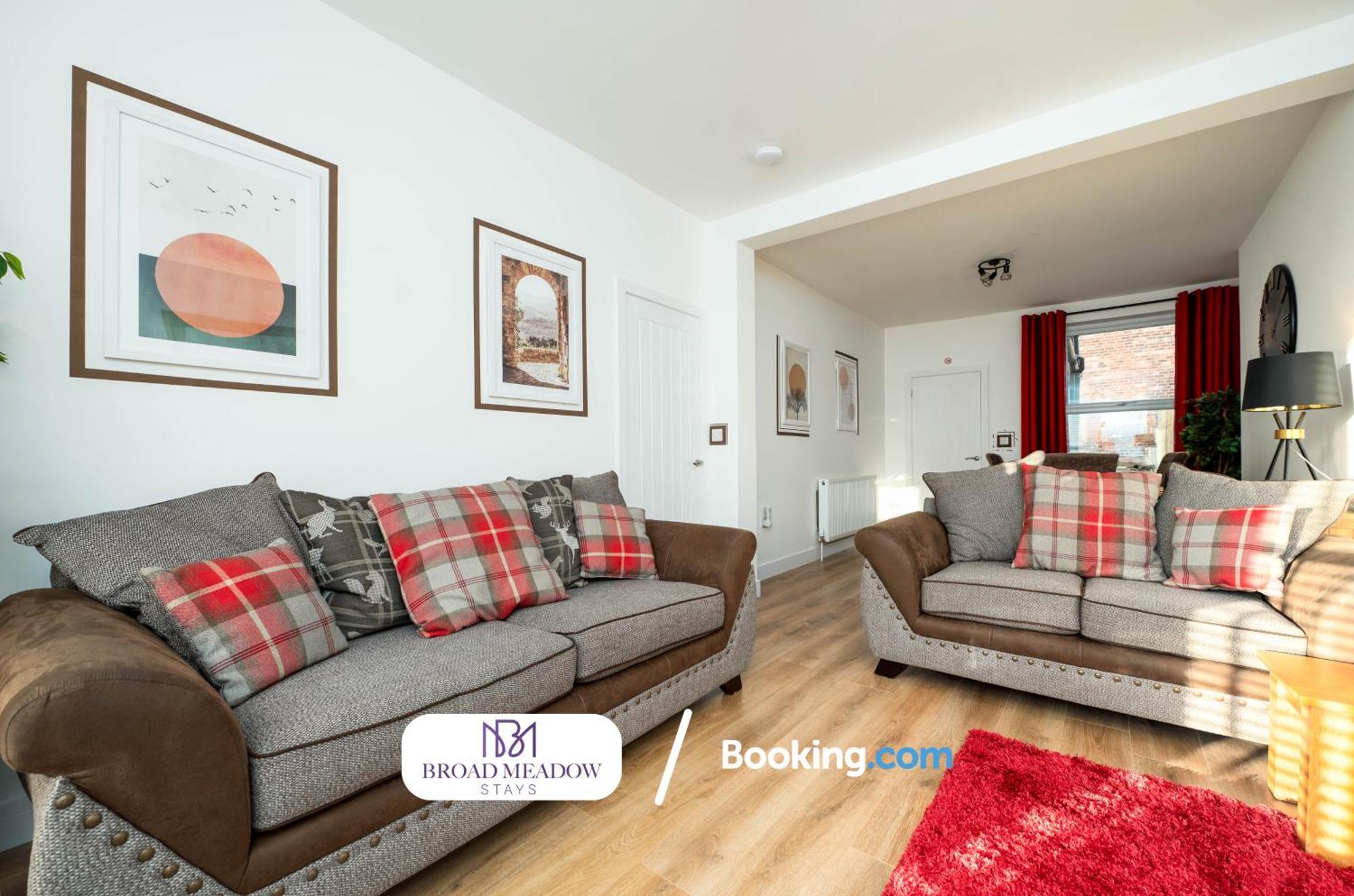 Urban Escape L Last-minute Special L Sleeps 6 L 3-bed By Broad Meadow Stays, L Free Wi-fi L Monks * Lincoln