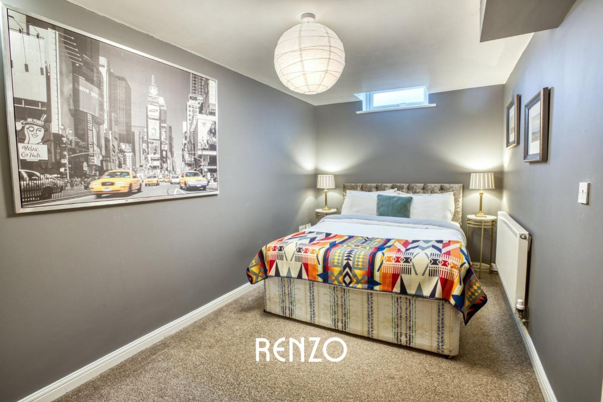 Cosy And Beautiful 2-bed In By Renzo, Free Parking, Close To Centre Apartamento
