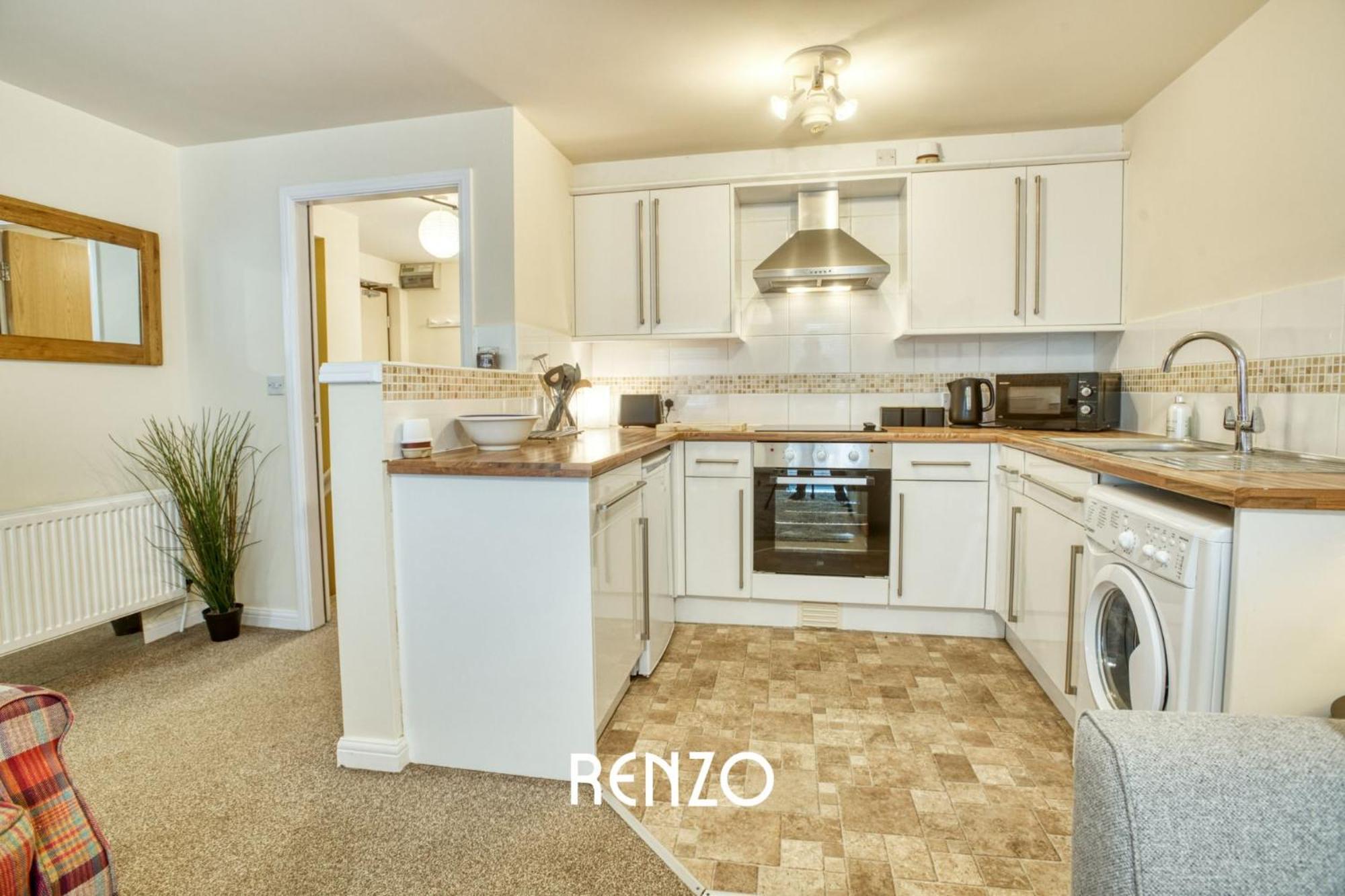 Cosy And Beautiful 2-bed In By Renzo, Free Parking, Close To Centre Apartment Lincoln