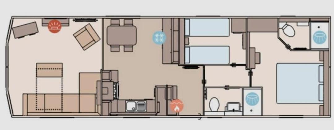 Luxury Caravan With Hot Tub On Tattershall Lakes *