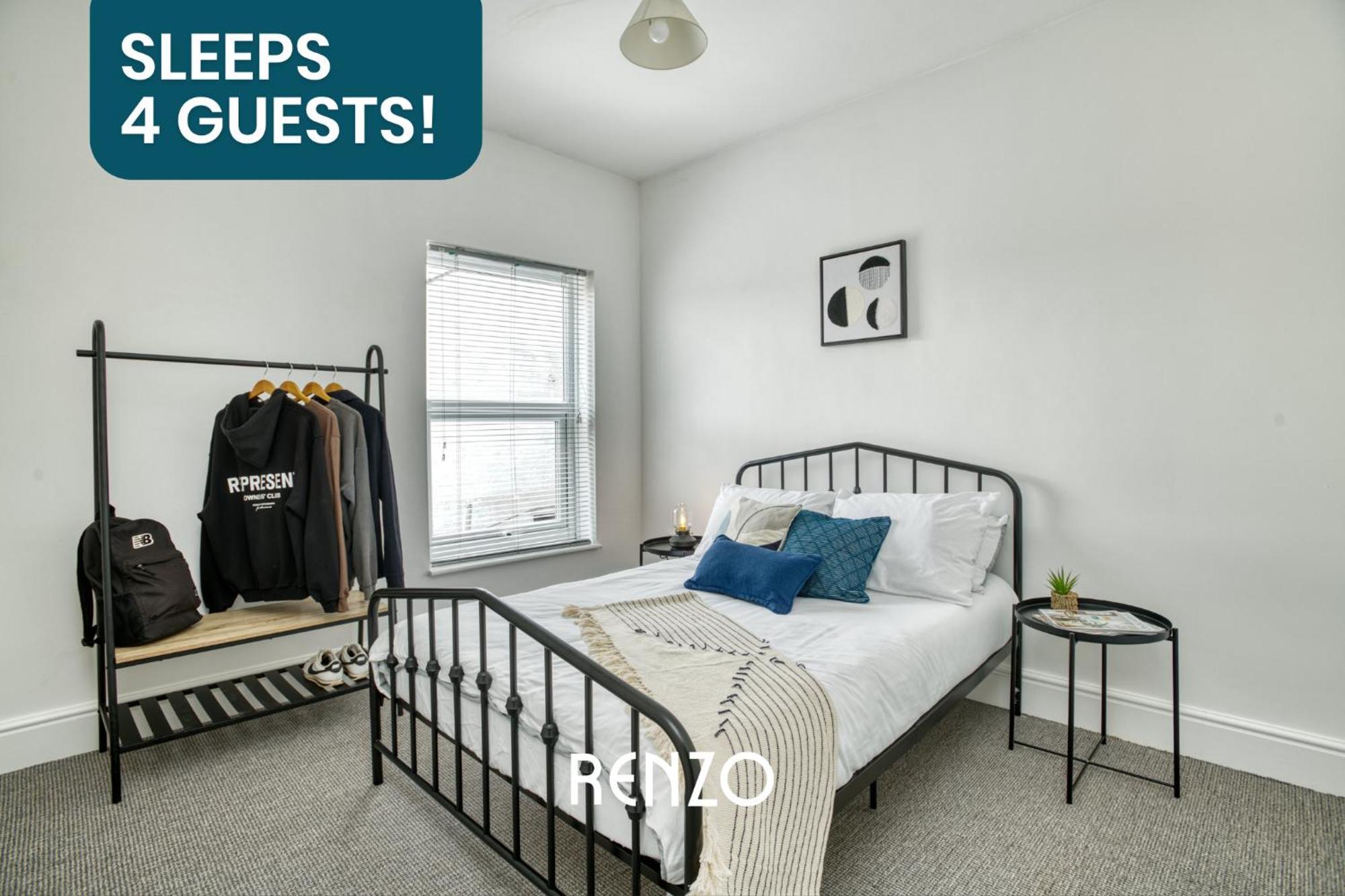 Cosy And Inviting 2-bed Townhouse In By Renzo, Free Wi-fi, Ideal For Contractors Apartamento *