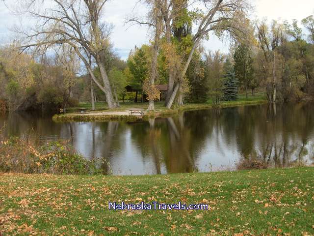 Chadron State Park small lake